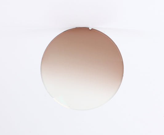 Verre marron dégradé 50%
