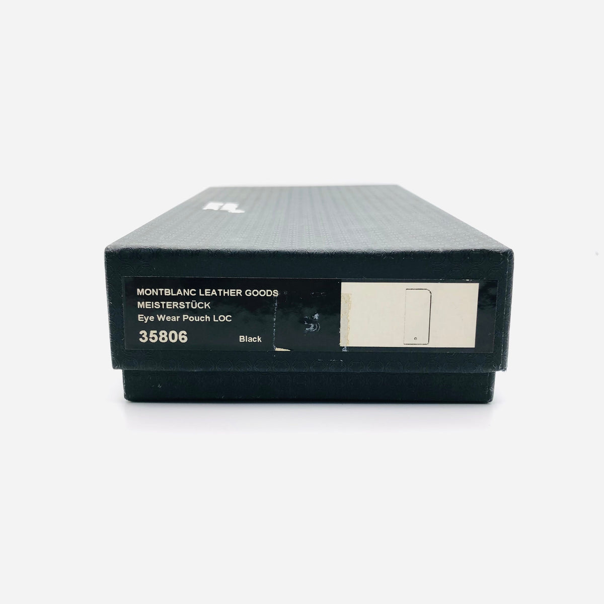Étui Montblanc Meisterstuck 35806 cuir noir