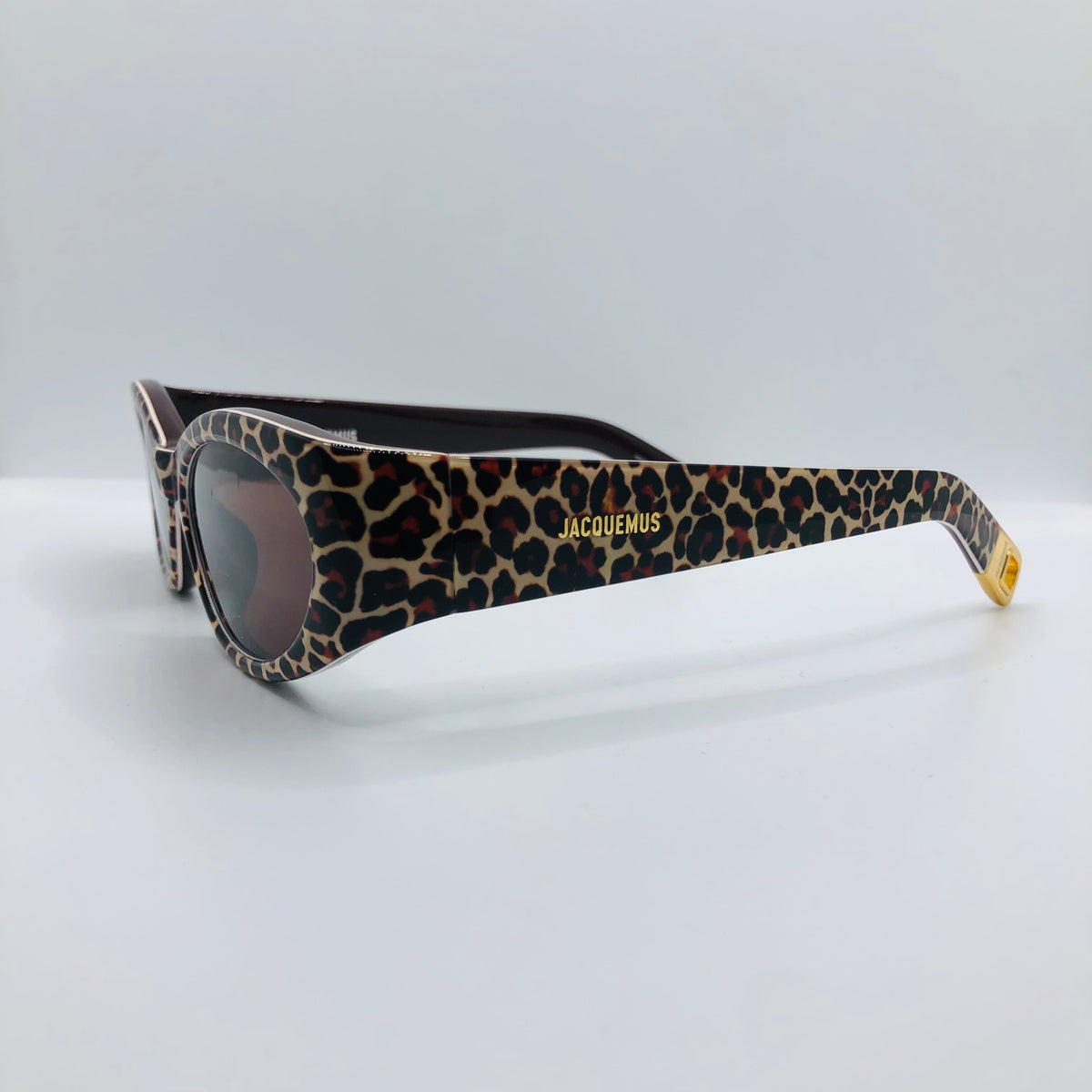 Jacquemus Ovalo Leopard brown JAC/4/2 - CLUKE