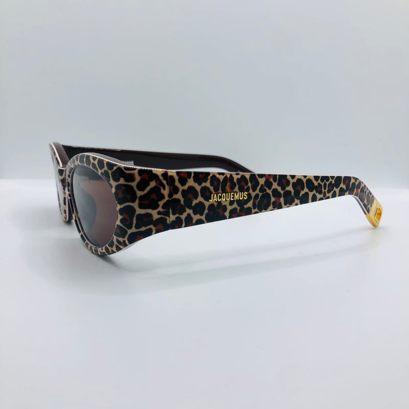 Jacquemus Ovalo Leopard brown JAC/4/2 - CLUKE