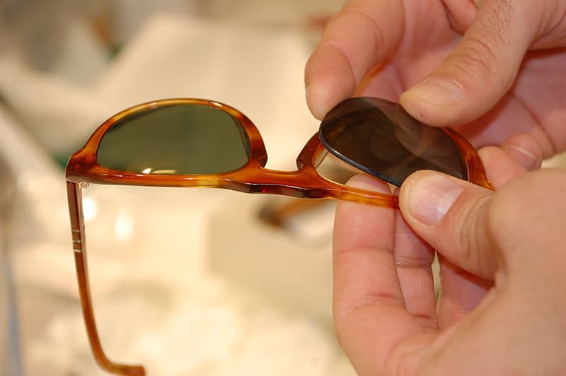 Changement des verres de soleil par cluke.fr