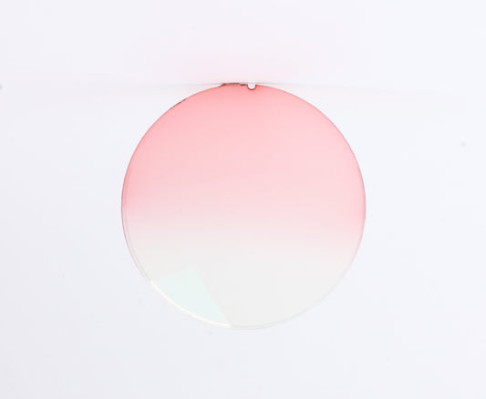 Verre rose dégradré 27%